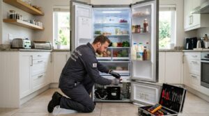 خدمة صيانة ثلاجات في فيصل تشمل اصلاح جميع الأعطال بواسطة فنيين متخصصين من المركز المعتمد