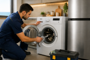 تنظيف غسالة زانوسي داخل المنزل للحفاظ على كفاءة الجهاز ومنع الأعطال