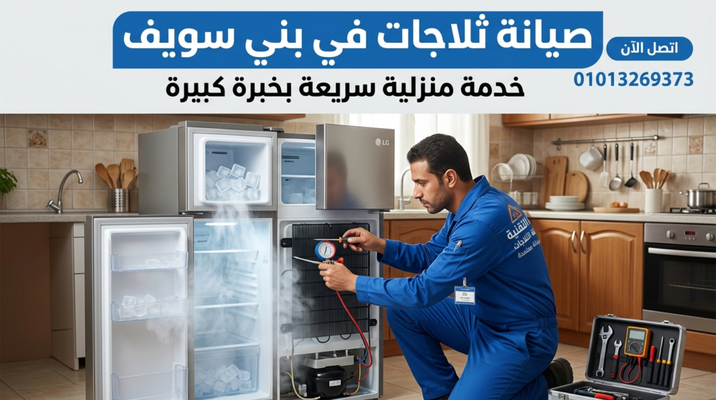 صيانة ثلاجات بني سويف | مركز معتمد خدمة منزلية